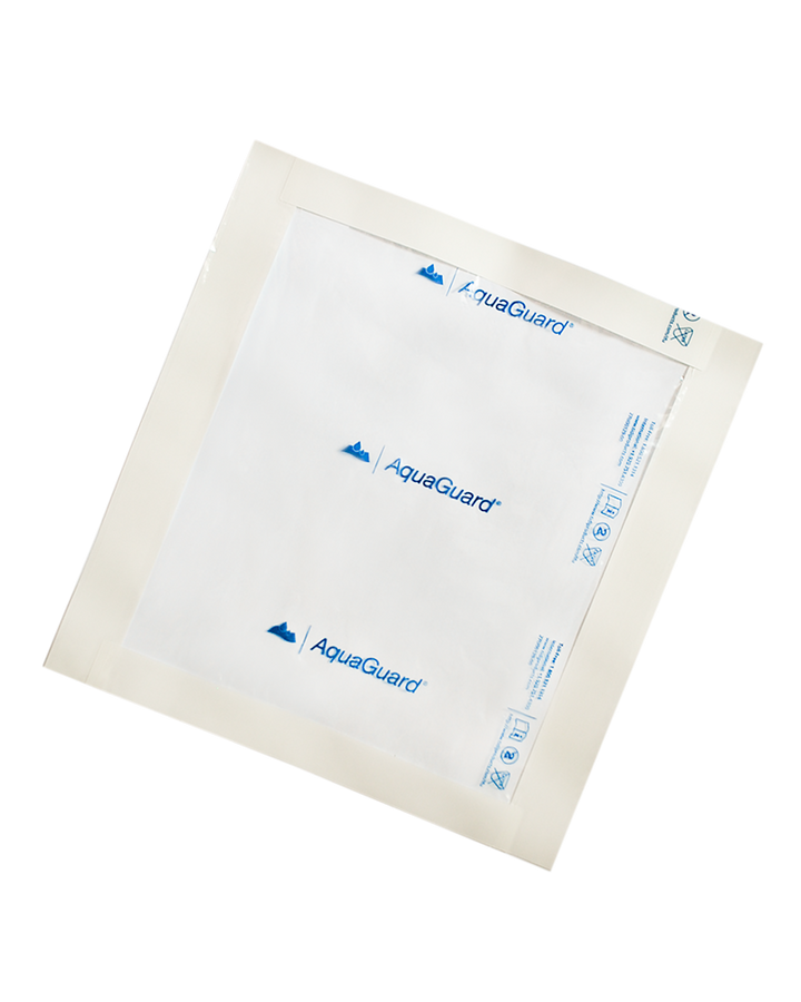 AquaGuard Shower Sheets - 9 x 9 inches