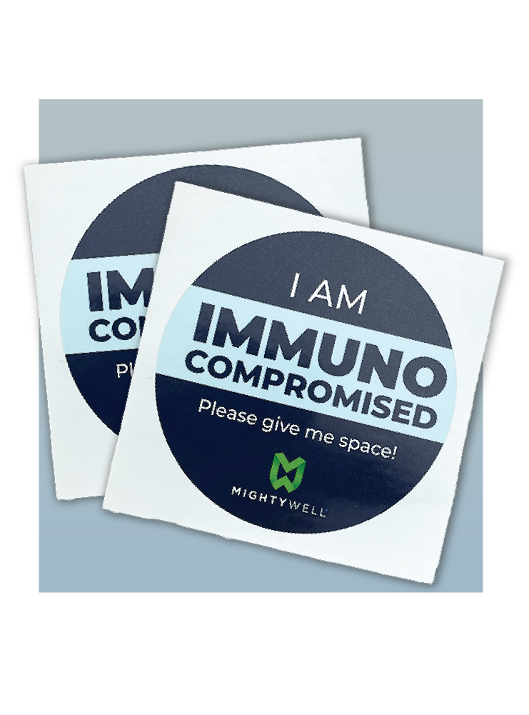 Immuno Compromised Sticker Set