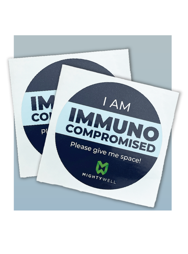 Immuno Compromised Sticker Set