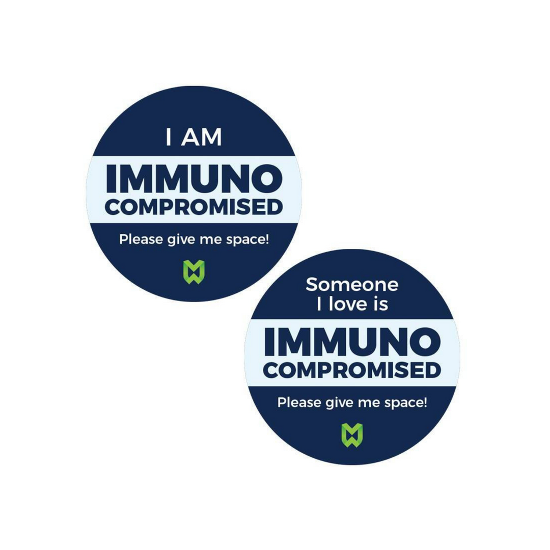 Immuno Compromised Sticker Set