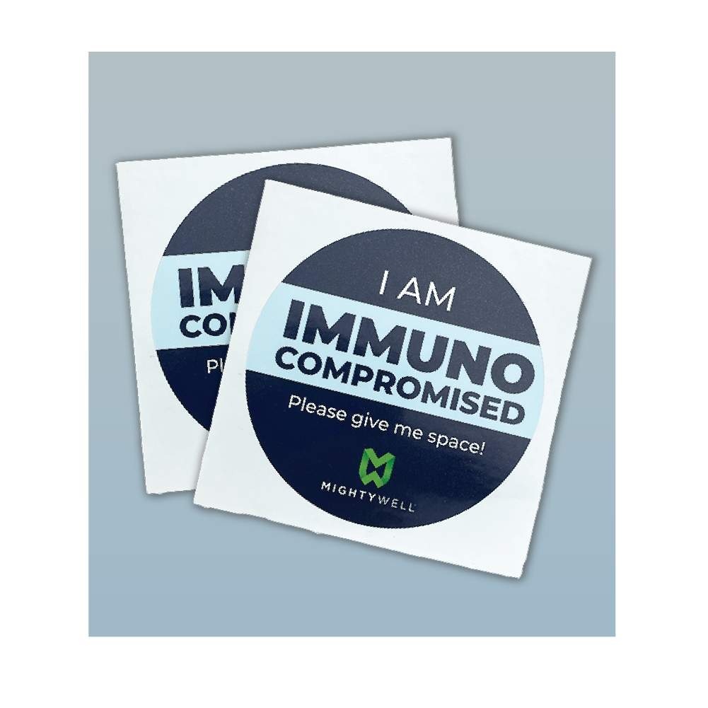 Immuno Compromised Sticker Set